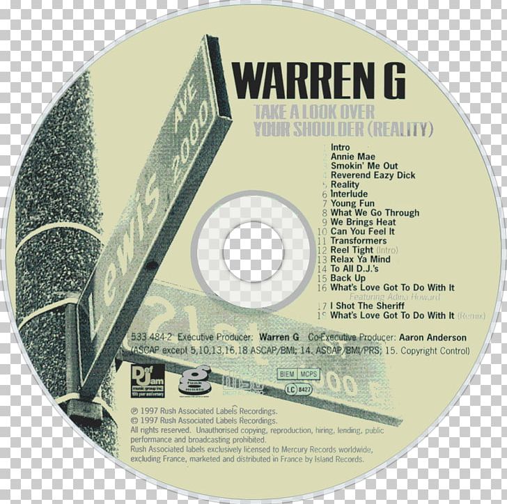 Compact Disc Regulate...G Funk Era Take A Look Over Your Shoulder G-funk PNG, Clipart, Album, Album Cover, Brand, Compact Disc, Data Storage Device Free PNG Download