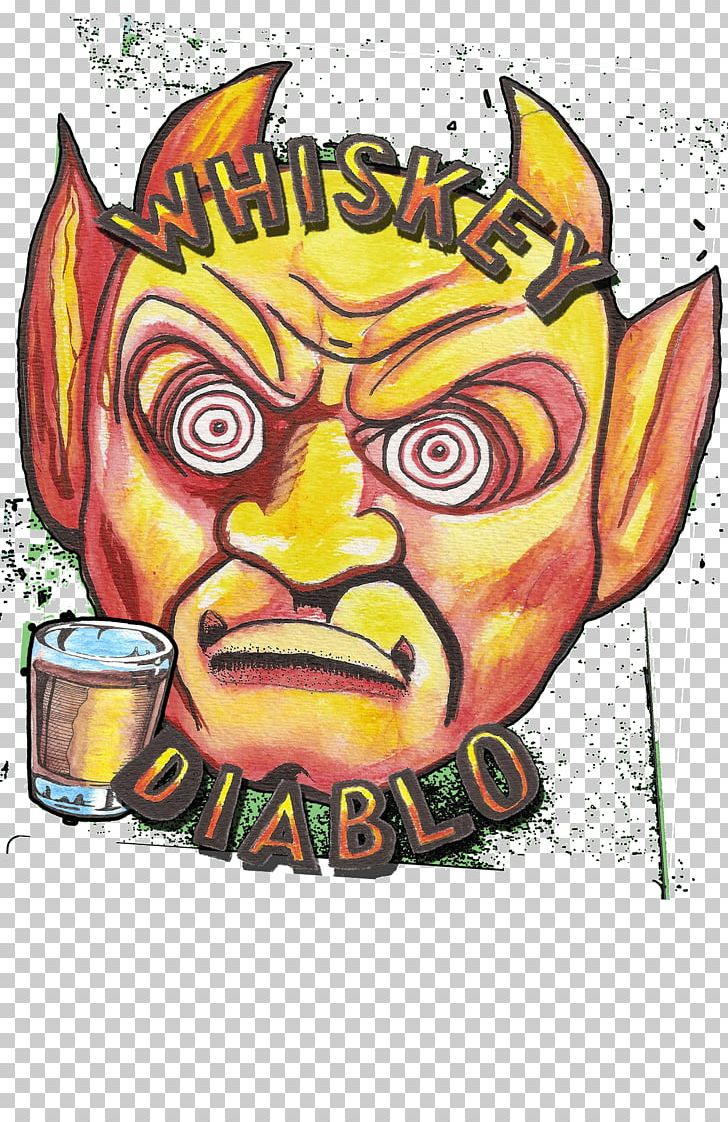 Whiskey Diablo Visual Arts Cartoon Charleston PNG, Clipart, Art, Cartoon, Diablo, Drawing, Fiction Free PNG Download