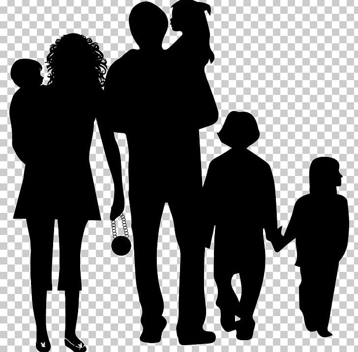 Silhouette Father Family PNG, Clipart, Black And White, Communication, Computer Icons, Conversation, Family Free PNG Download