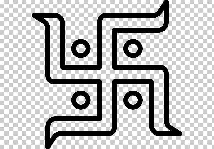 Swastika Computer Icons Symbol Hinduism PNG, Clipart, Akshaya Tritiya, Angle, Area, Black And White, Computer Icons Free PNG Download