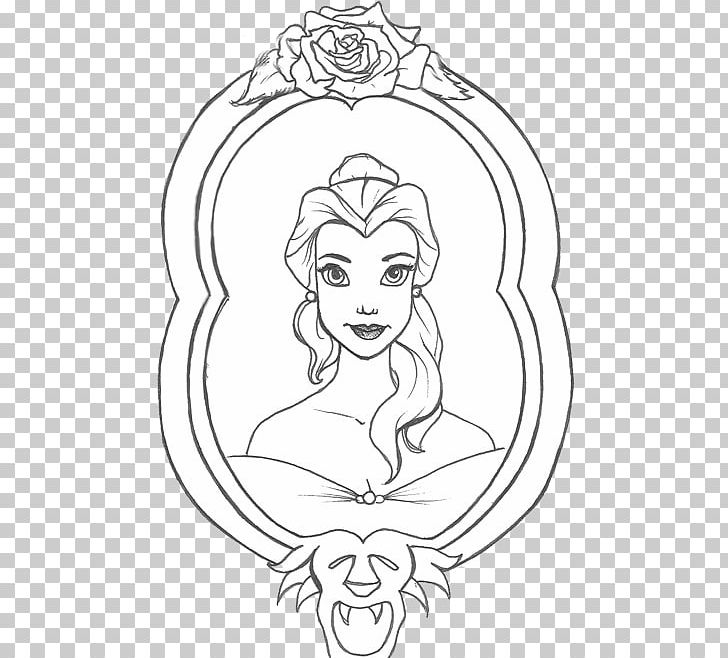 Belle Line Art Drawing PNG, Clipart, Art, Artwork, Beauty And The Beast, Belle, Black Free PNG Download