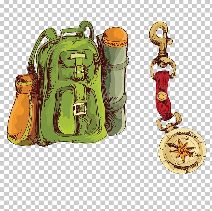 Backpack Bag Euclidean PNG, Clipart, Adobe Illustrator, Background Green, Backpack, Camping, Clothing Free PNG Download