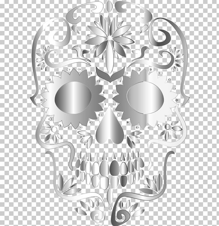 Skull Calavera PNG, Clipart, Art, Black And White, Bone, Calavera, Computer Icons Free PNG Download