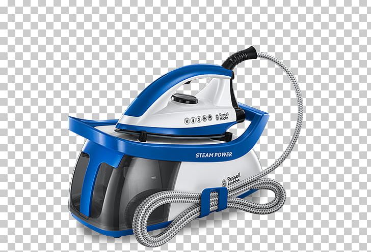 Russell Hobbs Clothes Iron Vacuum Cleaner Morphy Richards Steam PNG, Clipart, Clothes Iron, Electric Blue, Food Steamers, Hardware, Hoover Free PNG Download