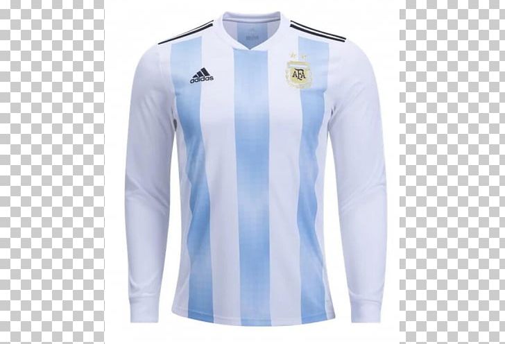 2018 World Cup Argentina National Football Team Jersey Shop T-shirt PNG, Clipart, Active Shirt, Adidas, Argentina, Argentina National Football Team, Blue Free PNG Download