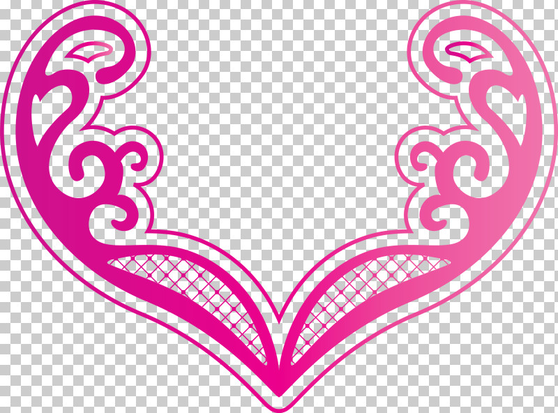 Classic Frame PNG, Clipart, Classic Frame, Heart, Line, Love, Magenta Free PNG Download