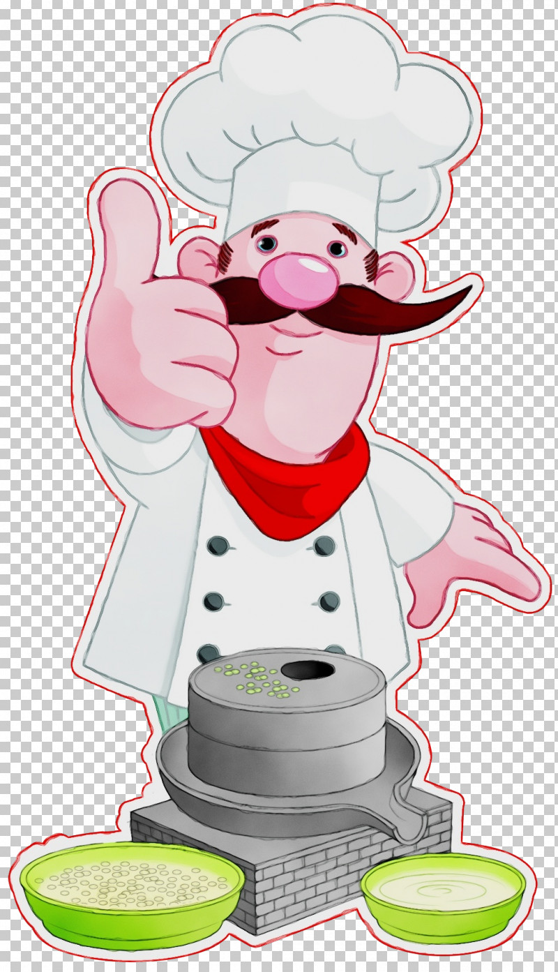 Cartoon Chef Cook PNG, Clipart, Cartoon, Chef, Cook, Paint, Watercolor Free PNG Download