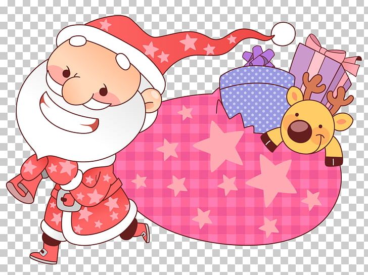 Santa Claus Cartoon PNG, Clipart, Adobe Illustrator, Art, Back To School, Back Vector, Badge Free PNG Download