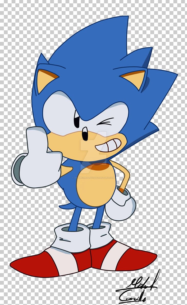 Sonic Mania Sonic The Hedgehog Fan Art PNG, Clipart, Art, Artwork, Beak, Cartoon, Character Free PNG Download