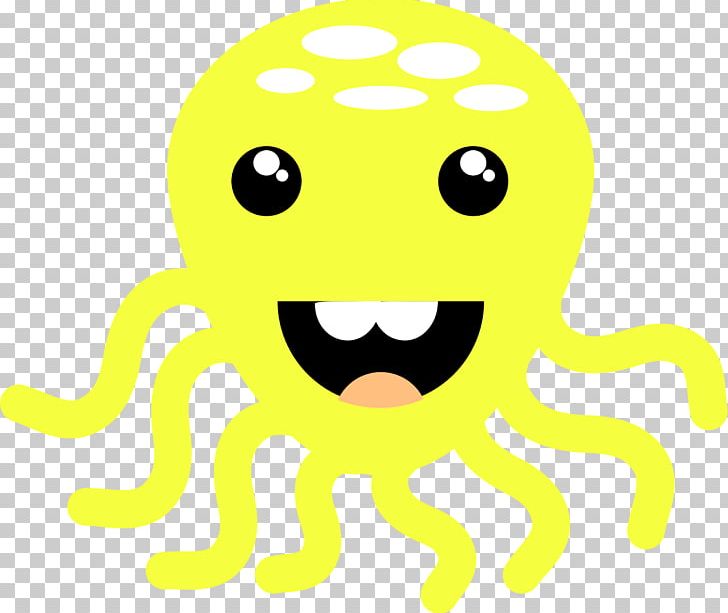 Octopus Emoticon Smiley Cartoon PNG, Clipart, Cartoon, Computer Icons, Emoticon, Happiness, Line Free PNG Download