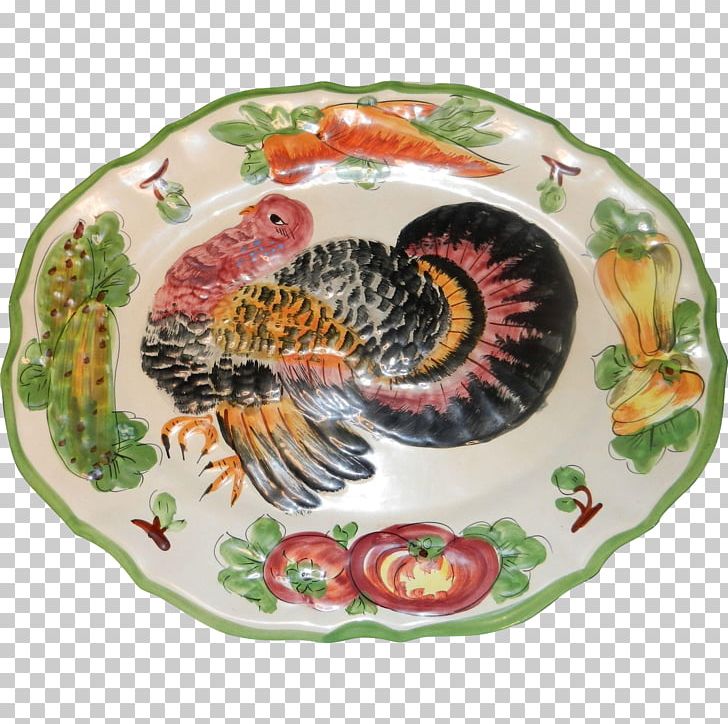 Platter Plate Italy Turkey Meat Ceramic PNG, Clipart, Antique, Ceramic, Dishware, Etsy, Hand Painted Free PNG Download