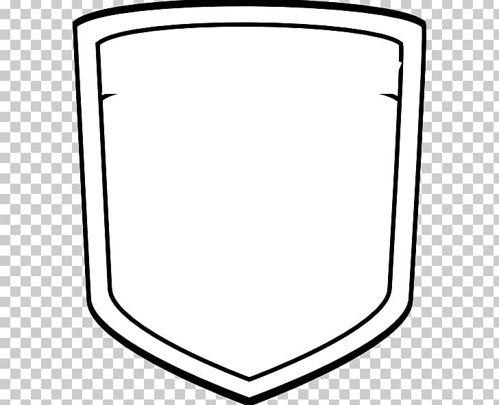 blank shield clip art