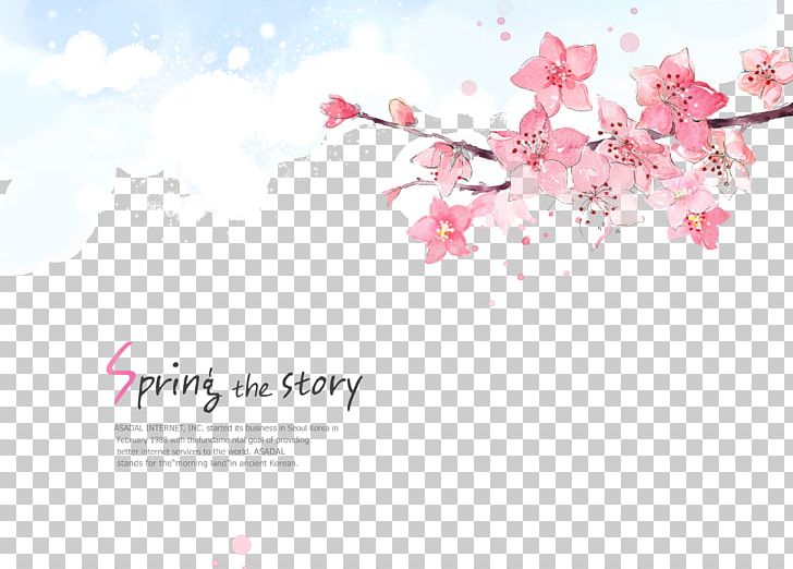 Flower Cherry Blossom PNG, Clipart, Background, Blossom, Branch, Computer Wallpaper, Floral Background Free PNG Download