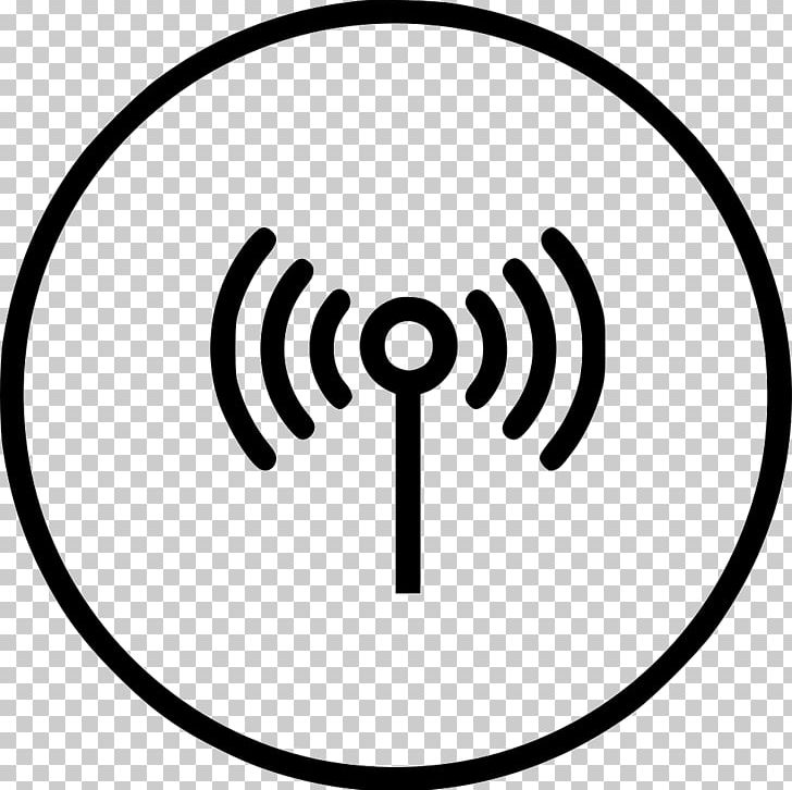 Computer Icons Signal Aerials Electronics PNG, Clipart, Aerials, Antenna, Area, Black And White, Circle Free PNG Download