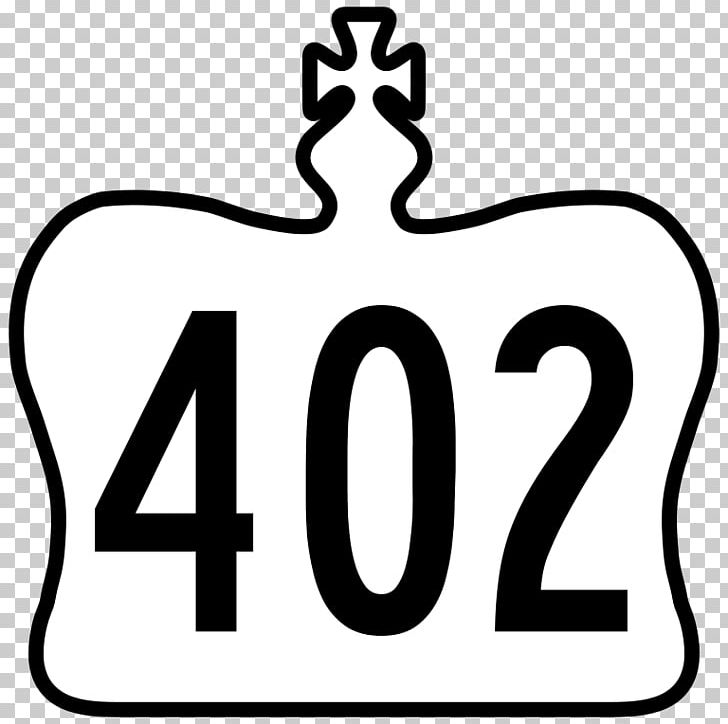 Ontario Highway 401 Ontario Highway 402 PNG, Clipart, Area, Black And White, Brand, Highway, Line Free PNG Download