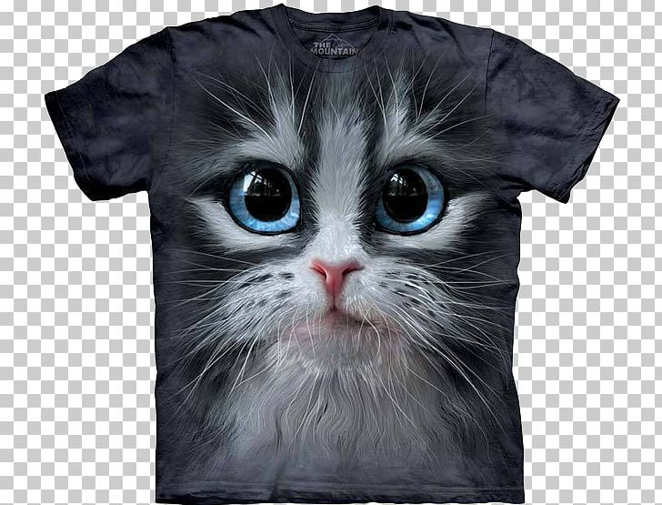 T-shirt Kitten Cheshire Cat Abyssinian PNG, Clipart, Bichon Frise, Black Cat, Carnivoran, Cat, Cat Like Mammal Free PNG Download