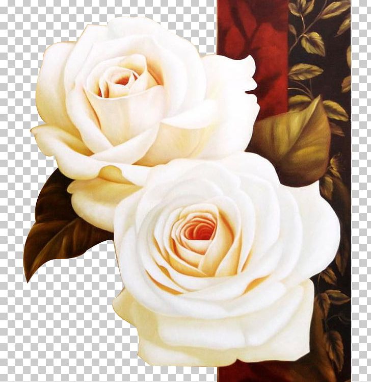 The Art Of Painting Oil Painting Beach Rose PNG, Clipart, Background, Background Material, Floristry, Flower, Flower Arranging Free PNG Download