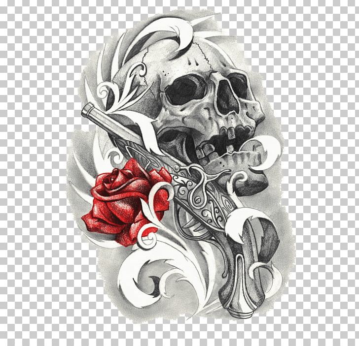 Skull Tattoo Hd Transparent, Skull Tattoo, Tattoo Renderings, Skull, Cool Tattoos  PNG Image For Free Download