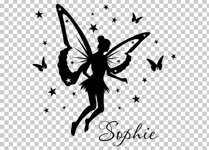 Wall Decal Sticker Nursery Fairy Tinker Bell PNG, Clipart, Bedroom, Boy, Brush Footed Butterfly, Computer Wallpaper, Elfe Free PNG Download