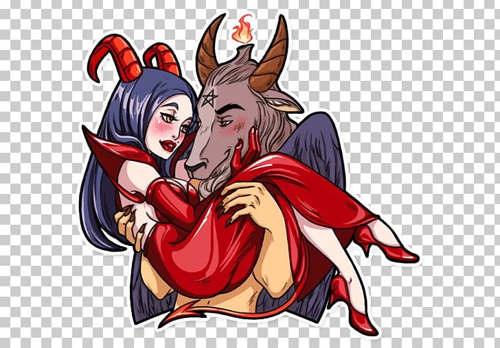 Demon Devil Sticker Telegram PNG, Clipart, Anime, Art, Cartoon, Demon, Devil Free PNG Download