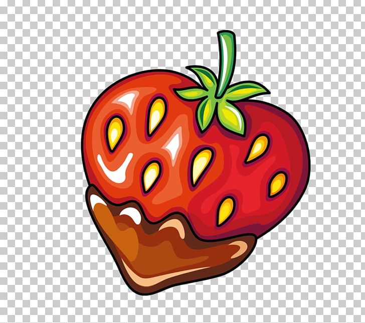 Strawberry Illustration PNG, Clipart, Apple, Art, Auglis, Cartoon, Diet Food Free PNG Download