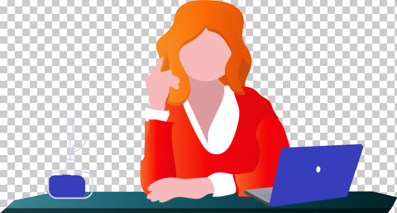 Working Woman Woman Working At Desk PNG, Clipart, Cartoon, Drawing, Grammar, Language, Logo Free PNG Download