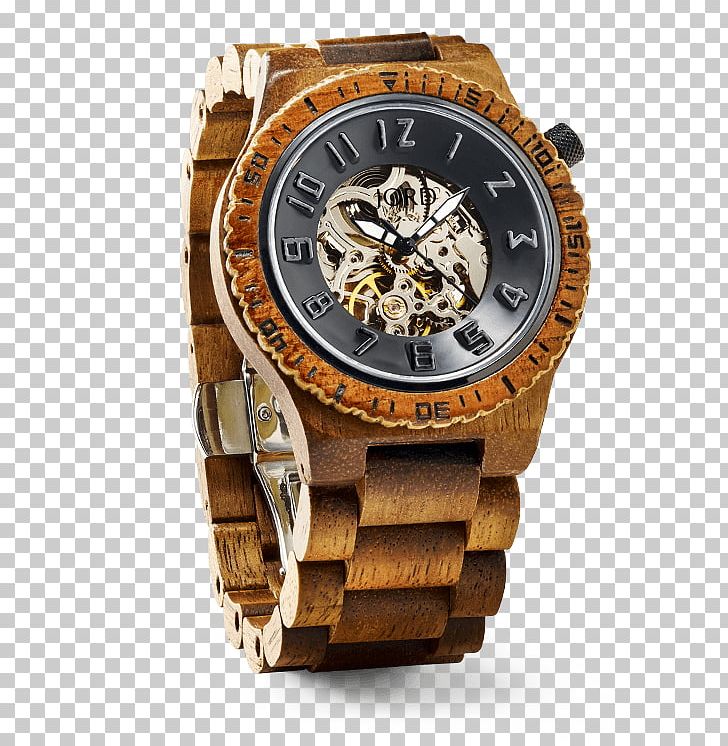 Automatic Watch Wood Clock Movement PNG, Clipart, Automatic Watch, Brand, Brown, Clock, Luneta Free PNG Download
