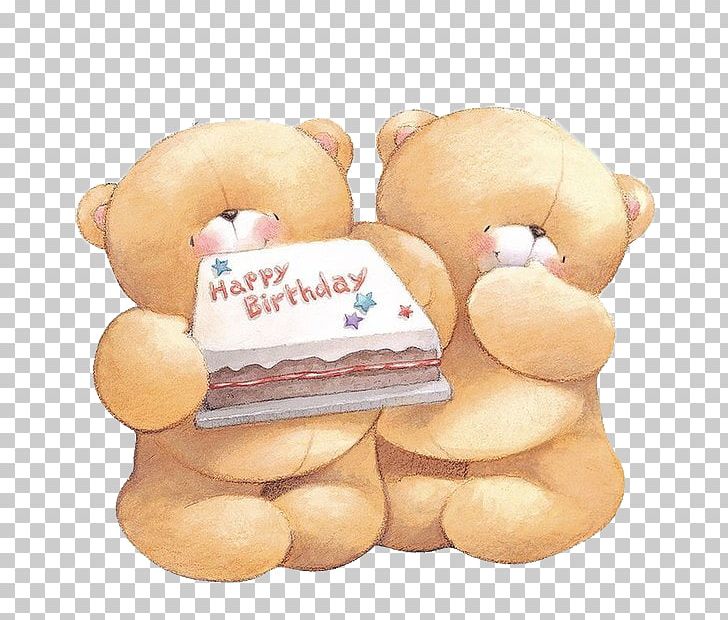 Bear Forever Friends Birthday Greeting Card PNG, Clipart, Animals, Anniversary, Baby Bear, Bear, Bears Free PNG Download