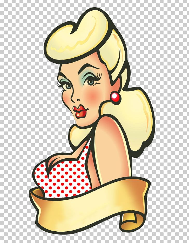 Pin-up Girl Rockabilly PNG, Clipart, Art, Artwork, Cartoon, Fashion Accessory, Female Free PNG Download