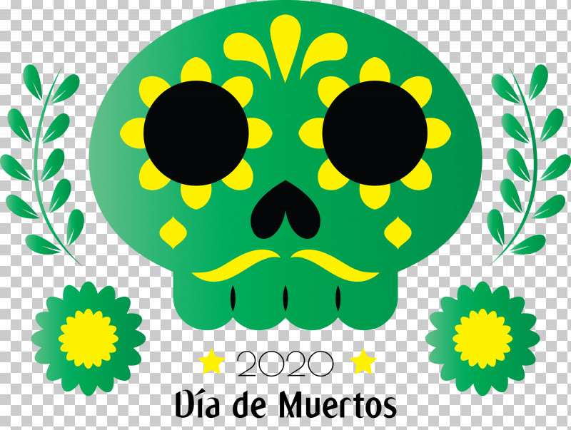 Day Of The Dead Día De Muertos PNG, Clipart, Biology, D%c3%ada De Muertos, Day Of The Dead, Flower, Green Free PNG Download