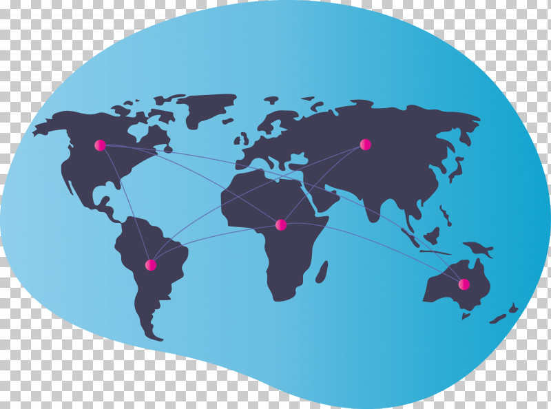 Connected World PNG, Clipart, Aqua, Connected World, Magenta, Plate, Purple Free PNG Download