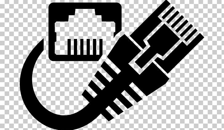 Ethernet Network Cables PNG, Clipart, 8p8c, Black And White, Brand, Cable, Computer Icons Free PNG Download