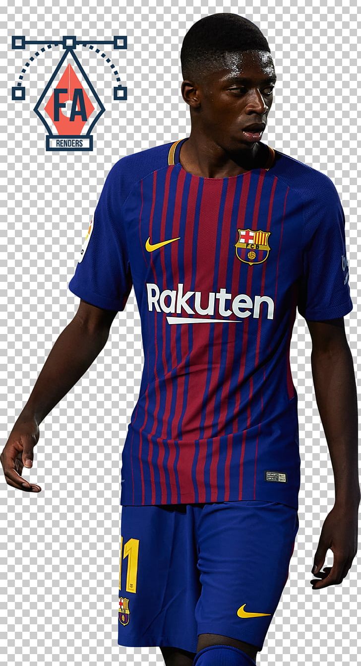 Ousmane Dembélé FC Barcelona Jersey Borussia Dortmund La Liga PNG, Clipart, Blue, Borussia Dortmund, Clothing, David Luiz, Electric Blue Free PNG Download