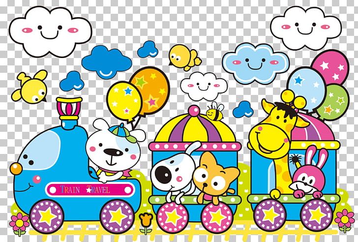 Train Rail Transport Cartoon PNG, Clipart, Area, Art, Baby, Cartoon, Decoupage Free PNG Download