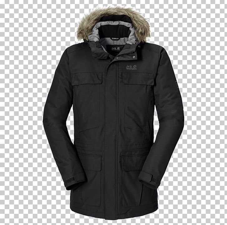 Jacket Parka Jack Wolfskin Hoodie Clothing PNG, Clipart, Black, Clothing, Coat, Down Feather, Fur Free PNG Download