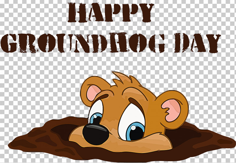 Groundhog Day Happy Groundhog Day Groundhog PNG, Clipart, Animation, Beaver, Brown Bear, Cartoon, Grizzly Bear Free PNG Download