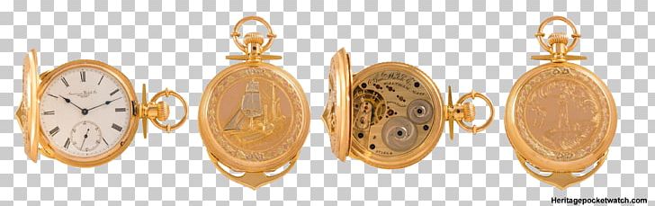 Earring Pocket Watch Waltham Watch Company PNG, Clipart, 14 K, Accessories, Antiquorum, Body Jewelry, Charms Pendants Free PNG Download