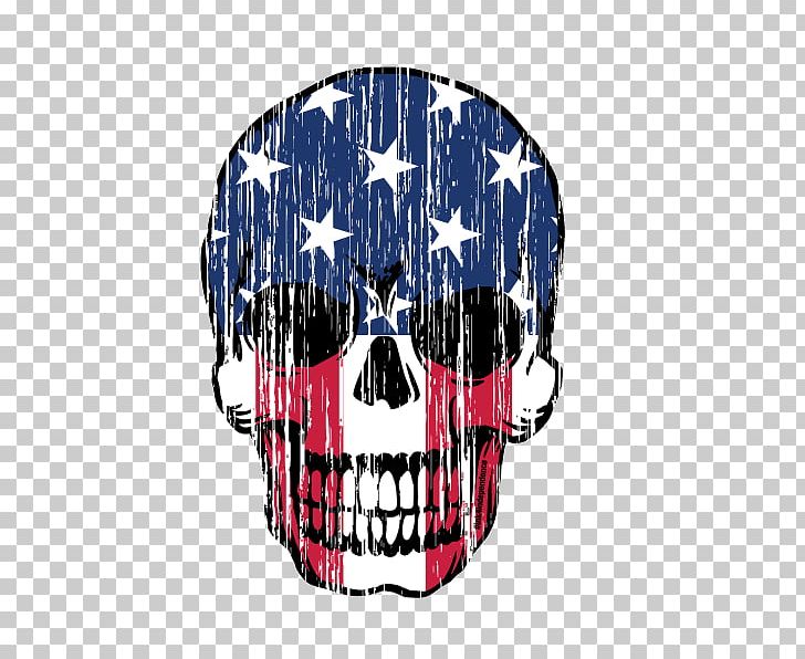 Skull Patriotism Decal White Pattern PNG, Clipart, Bone, Bottle, Bumper, Carita, Decal Free PNG Download