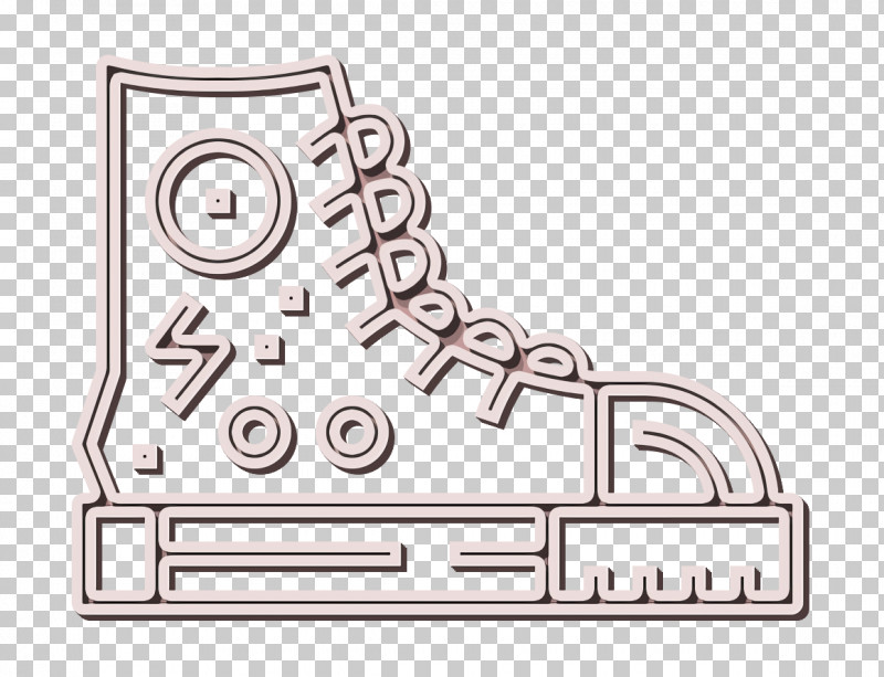 Punk Rock Icon Sneakers Icon DIY Icon PNG, Clipart, Athletic Shoe, Diy Icon, Footwear, Line, Line Art Free PNG Download