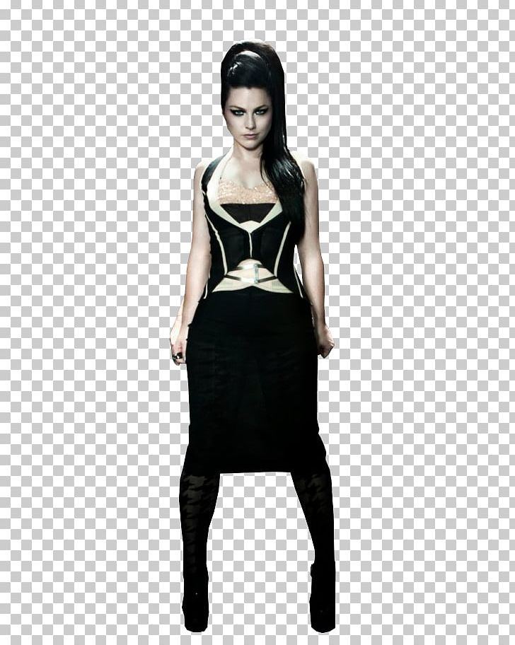Amy Lee Little Black Dress Evanescence Fashion Photo Shoot PNG - Free Downl...