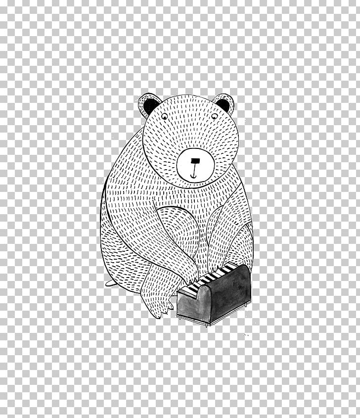 Children's Literature Anxiety PNG, Clipart, Bea, Bear Illustration, Black, Black And White, Book Free PNG Download