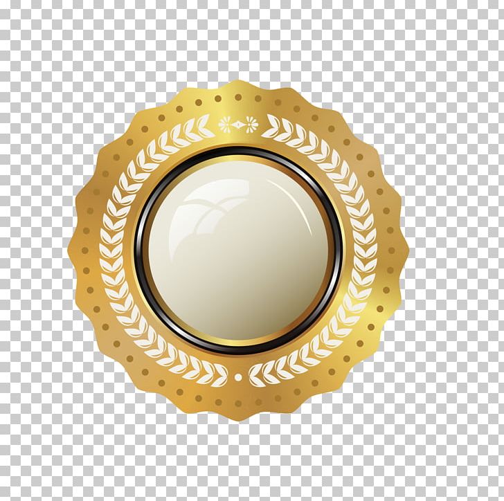 Luxury Gold Badge PNG, Clipart, Aesthetic Badge, Arrows, Atmosphere, Circle, Cup Free PNG Download