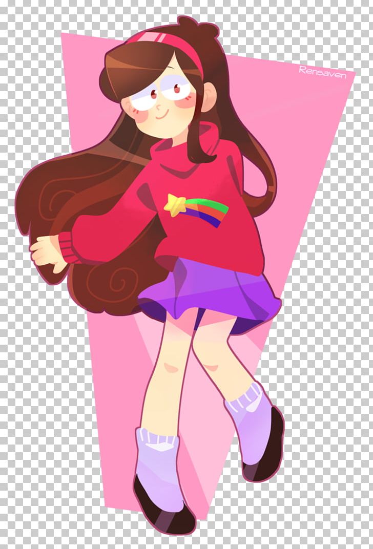 Mabel Pines Fan Art Drawing PNG, Clipart, Anime, Art, Artist, Brown Hair, Cartoon Free PNG Download