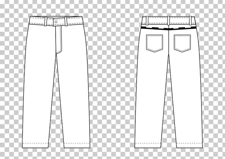 Pants White Line Angle PNG, Clipart, Angle, Area, Art, Black And White, Clothing Free PNG Download