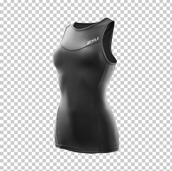 Sleeveless Shirt Suit Costume Gilets Triathlon PNG, Clipart, 2xu, Active Tank, Active Undergarment, Black, Clothing Free PNG Download