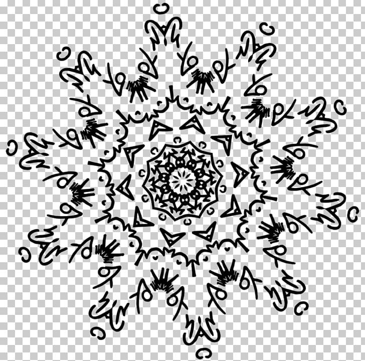 Koch Snowflake Fractal Drawing Pattern PNG, Clipart, Area, Black, Black And White, Circle, Creative Free PNG Download