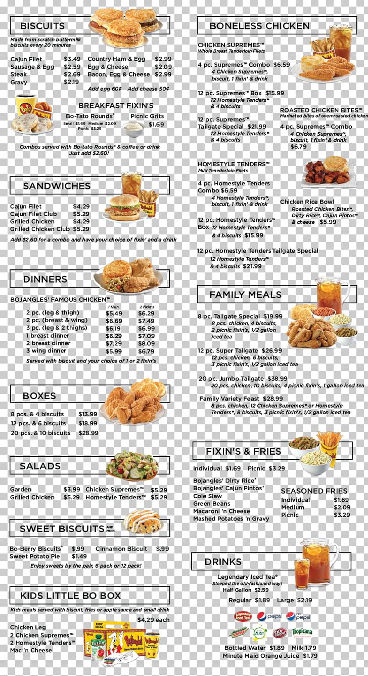Breakfast Food Bojangles' Famous Chicken 'n Biscuits Bojangles' Menu PNG, Clipart,  Free PNG Download