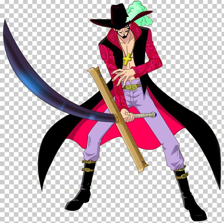 Dracule Mihawk Roronoa Zoro Monkey D. Luffy Shanks One Piece PNG, Clipart, Anime, Cartoon, Character, Cold Weapon, Costume Free PNG Download