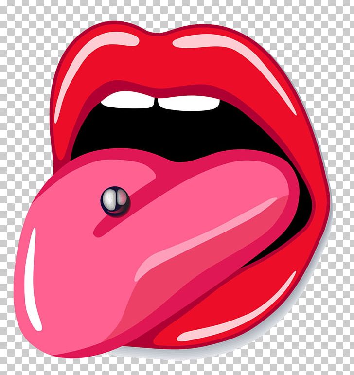 Body Piercing Earring Tongue Piercing PNG, Clipart, Body Piercing, Cartoon, Clip, Download, Drawing Free PNG Download