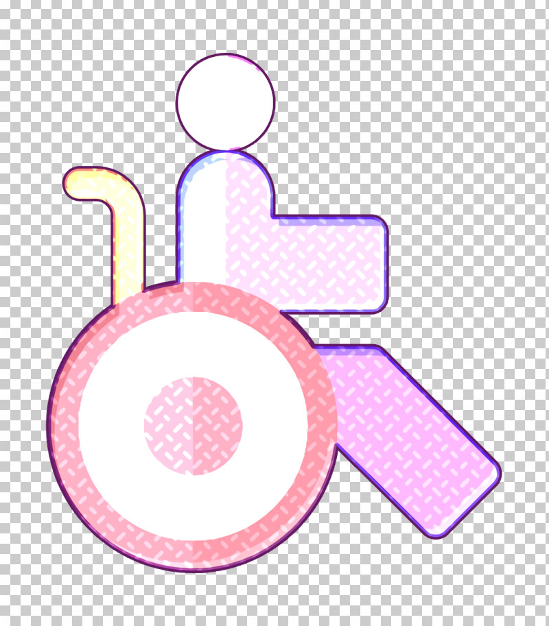 Disabled Icon Wheelchair Icon Disabled People Assistance Icon PNG, Clipart, Circle, Disabled Icon, Disabled People Assistance Icon, Logo, Magenta Free PNG Download